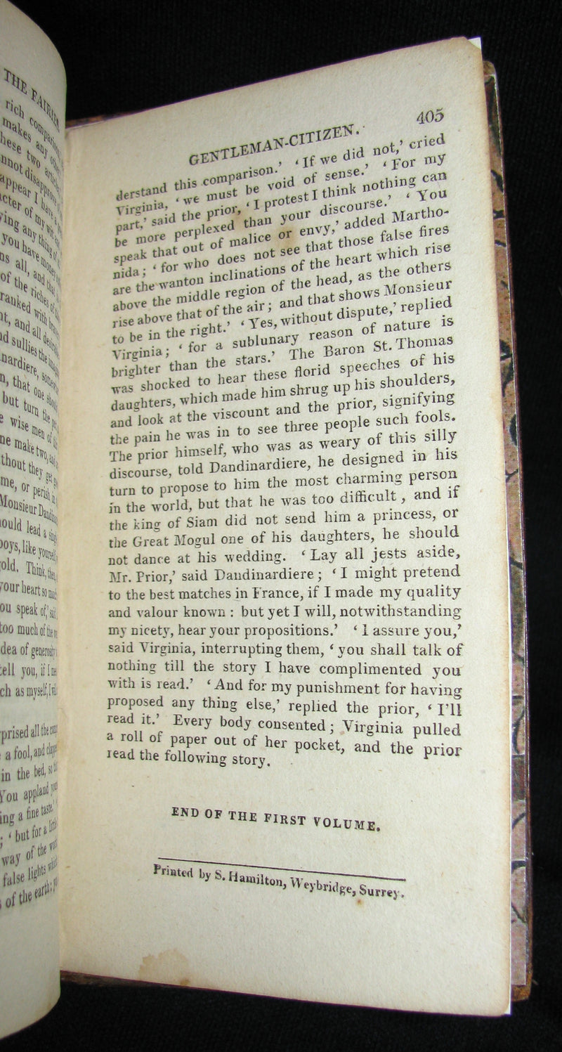 1817 Rare Victorian Book - FAIRY TALES, Translated from the French of the Countess d'ANOIS.