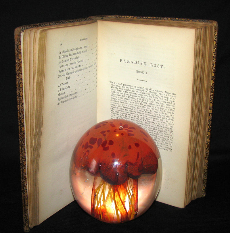 1850 Rare Book ~  John Milton's Poetical Works: A Memoir, and Essay on His Poetical Genius Together with Addison's Critique on the Paradise Lost.