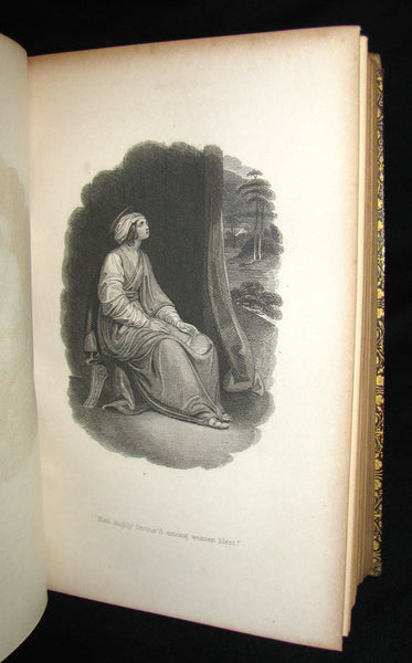 1850 Rare Book ~  John Milton's Poetical Works: A Memoir, and Essay on His Poetical Genius Together with Addison's Critique on the Paradise Lost.