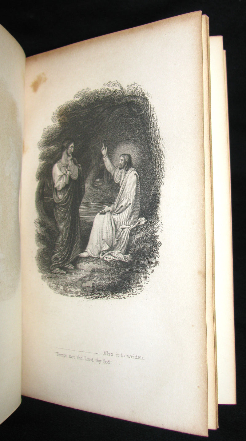 1850 Rare Book ~  John Milton's Poetical Works: A Memoir, and Essay on His Poetical Genius Together with Addison's Critique on the Paradise Lost.
