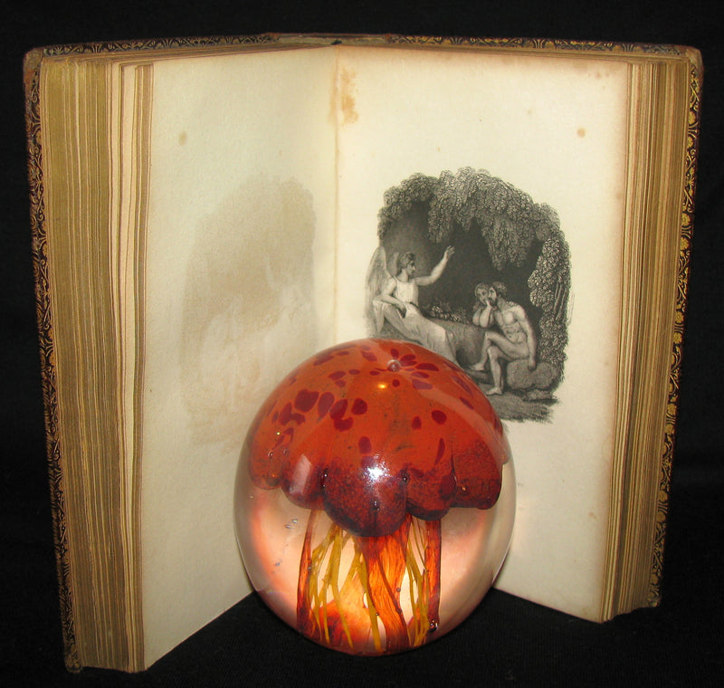 1850 Rare Book ~  John Milton's Poetical Works: A Memoir, and Essay on His Poetical Genius Together with Addison's Critique on the Paradise Lost.