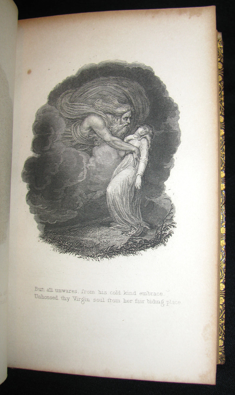 1850 Rare Book ~  John Milton's Poetical Works: A Memoir, and Essay on His Poetical Genius Together with Addison's Critique on the Paradise Lost.