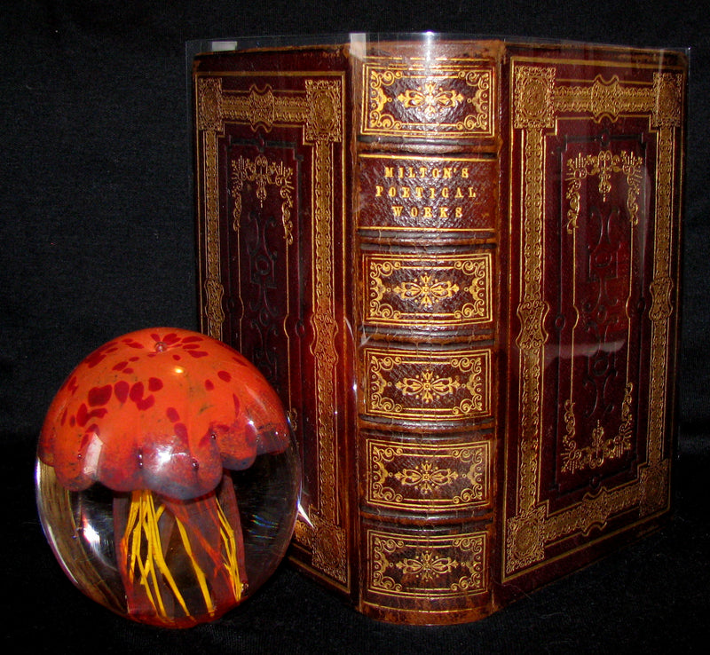 1850 Rare Book ~  John Milton's Poetical Works: A Memoir, and Essay on His Poetical Genius Together with Addison's Critique on the Paradise Lost.