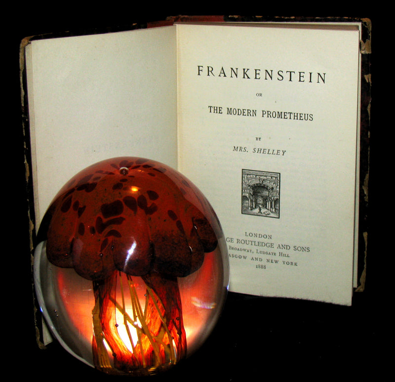 1888 Very Rare Book - FRANKENSTEIN  or, The Modern Prometheus by Mary Shelley