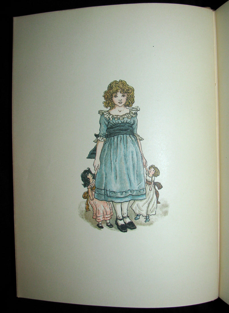 1931 Rare Victorian Book - Kate Greenaway - The Queen of the Pirate Isle