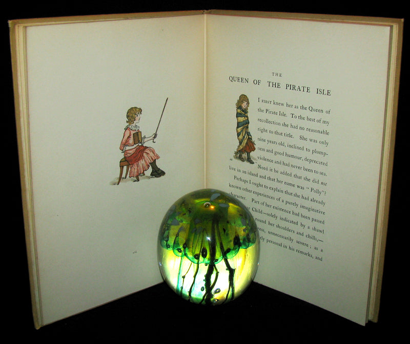 1931 Rare Victorian Book - Kate Greenaway - The Queen of the Pirate Isle