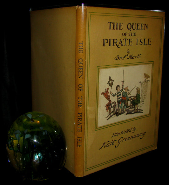 1931 Rare Victorian Book - Kate Greenaway - The Queen of the Pirate Isle