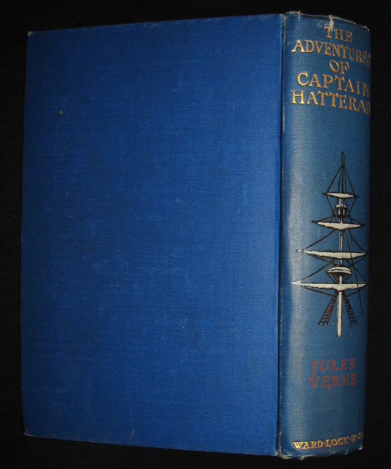 1910 Rare Book - JULES VERNE - The Adventures of Captain Hatteras, Containing 'The English at the North Pole' and 'The Ice Desert'