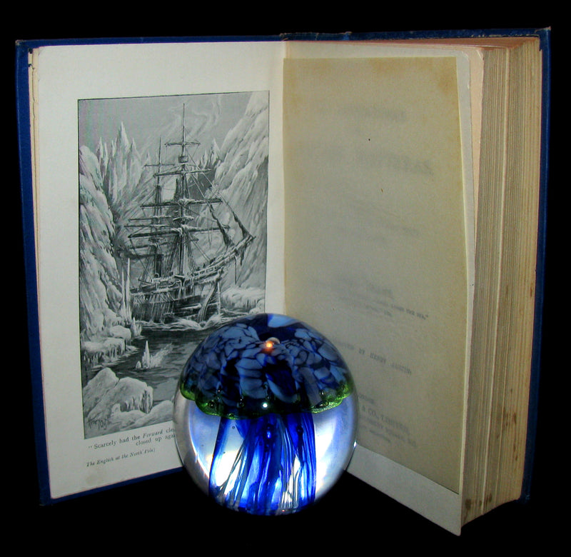 1910 Rare Book - JULES VERNE - The Adventures of Captain Hatteras, Containing 'The English at the North Pole' and 'The Ice Desert'
