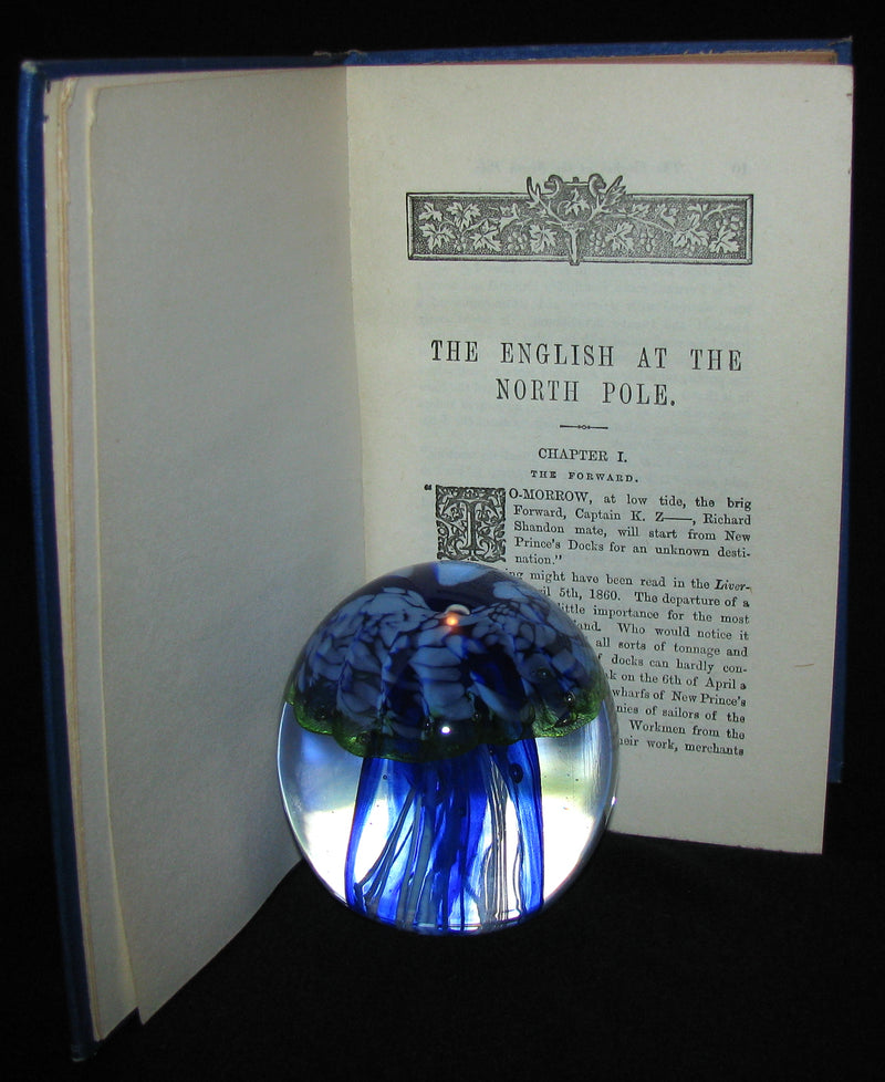 1910 Rare Book - JULES VERNE - The Adventures of Captain Hatteras, Containing 'The English at the North Pole' and 'The Ice Desert'