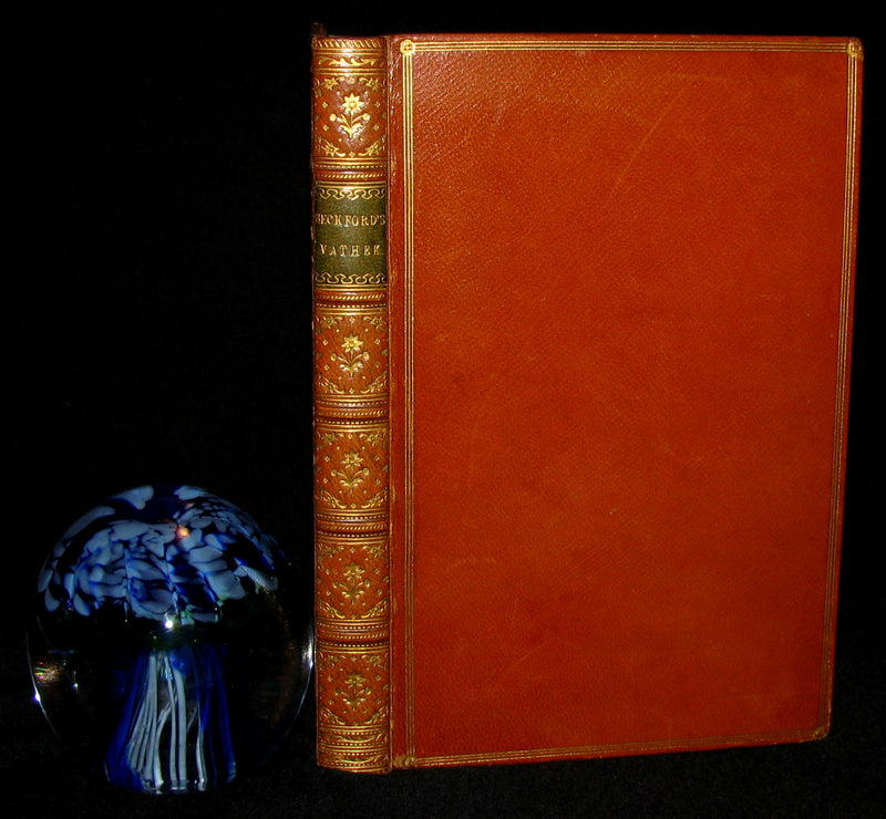 1823 Rare Gothic Book - Vathek (an Arabian Tale) by William Thomas Beckford