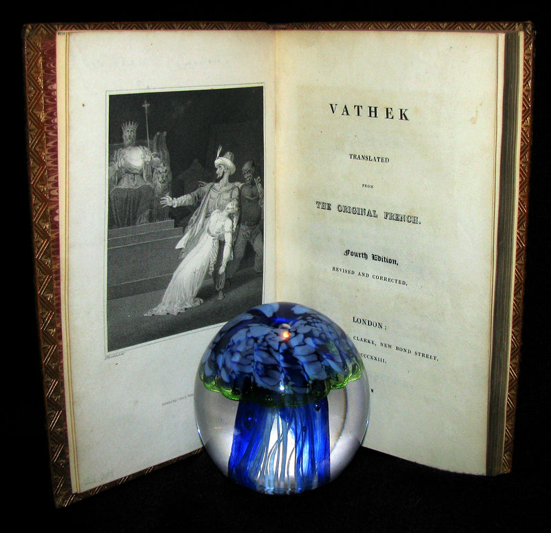 1823 Rare Gothic Book - Vathek (an Arabian Tale) by William Thomas Beckford