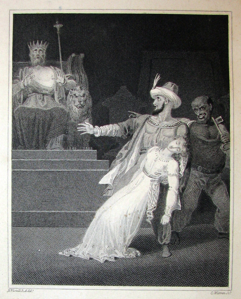 1823 Rare Gothic Book - Vathek (an Arabian Tale) by William Thomas Beckford