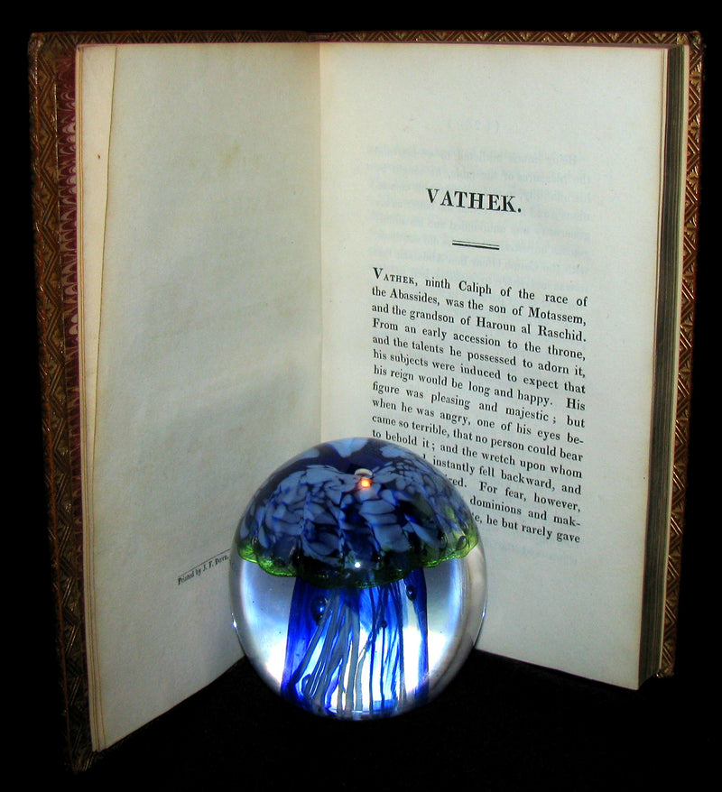 1823 Rare Gothic Book - Vathek (an Arabian Tale) by William Thomas Beckford