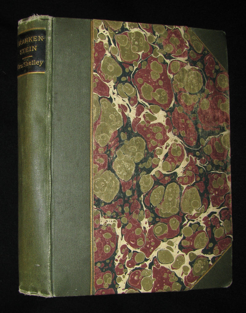 1888 Rare Gothic Book - FRANKENSTEIN  or, The Modern Prometheus by Mary Shelley