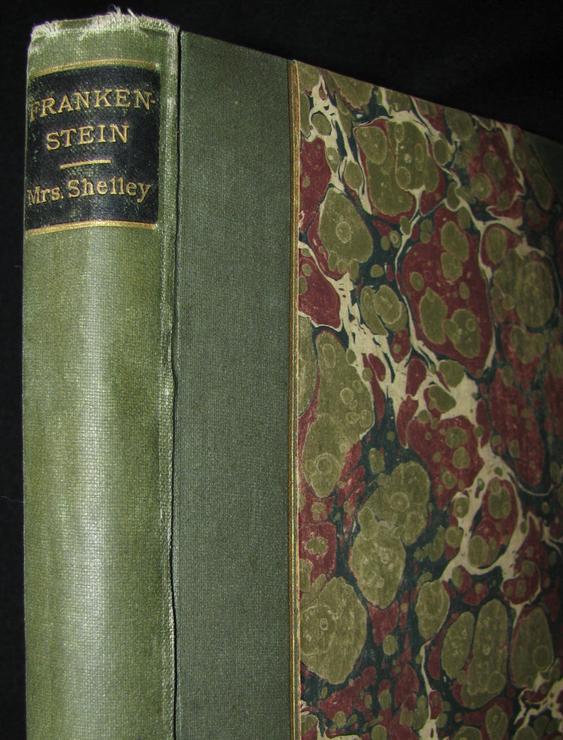 1888 Rare Gothic Book - FRANKENSTEIN  or, The Modern Prometheus by Mary Shelley