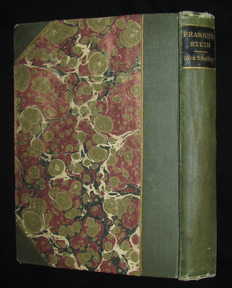 1888 Rare Gothic Book - FRANKENSTEIN  or, The Modern Prometheus by Mary Shelley