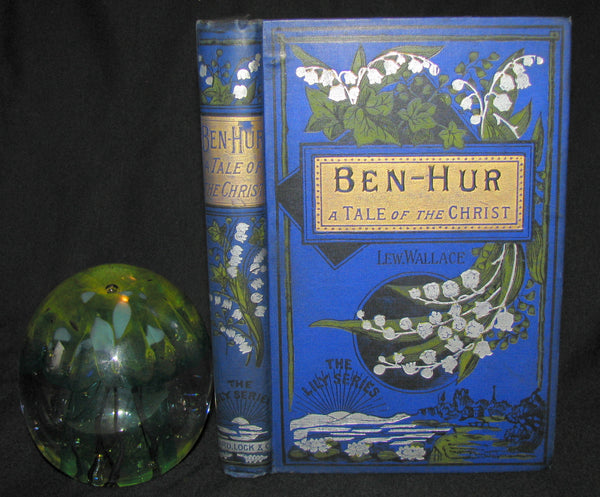1885 Rare Victorian Book -  Ben-Hur : A Tale of the Christ by Lew Wallace