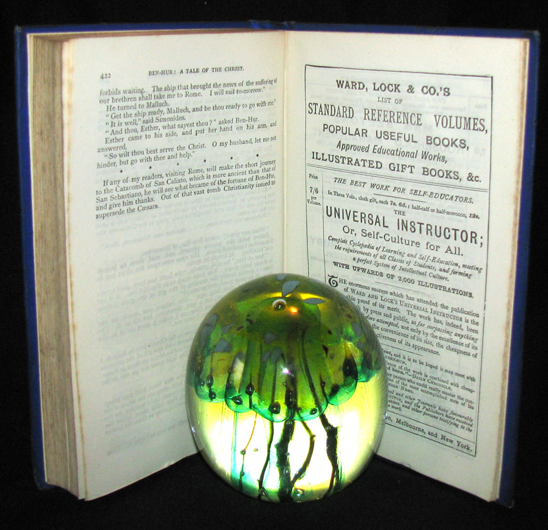 1885 Rare Victorian Book -  Ben-Hur : A Tale of the Christ by Lew Wallace