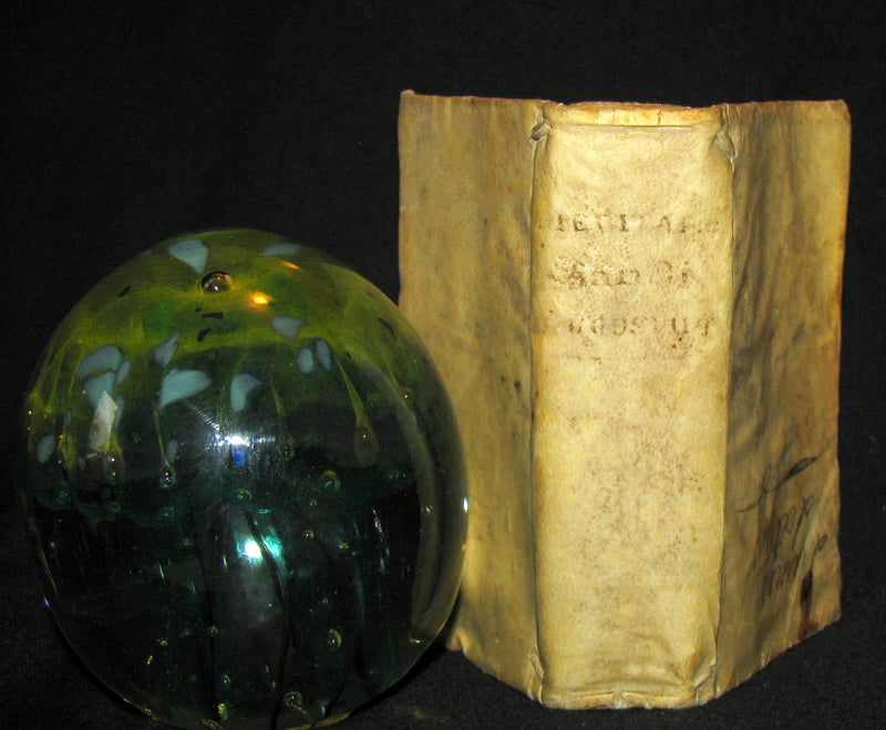 1612 Scarce Latin Vellum Book -Meditationes, soliloquia, et manuale. : Meditationes B. Anselmi cùm Tractatu de humani generis rede[m]ptione. D. Bernardi. Idiotae, viri docti, De amore Divino by Saint Augustine of Hippo