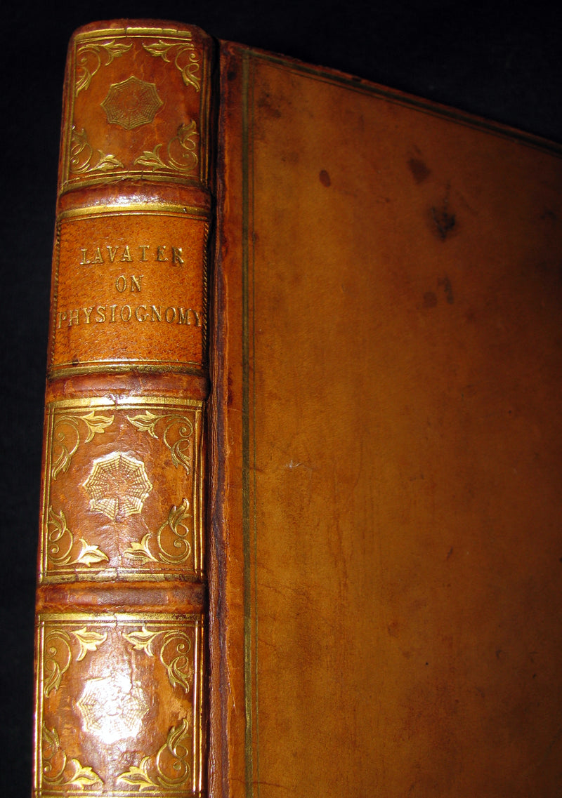 1827 Rare Book ~ Physiognomy, Or,The Mind by LAVATER