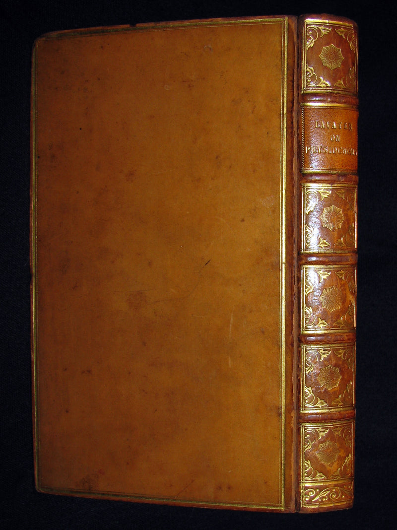 1827 Rare Book ~ Physiognomy, Or,The Mind by LAVATER