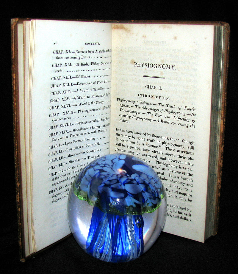 1827 Rare Book ~ Physiognomy, Or,The Mind by LAVATER