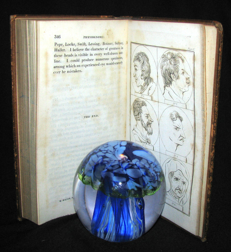 1827 Rare Book ~ Physiognomy, Or,The Mind by LAVATER