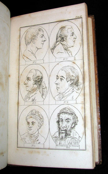 1827 Rare Book ~ Physiognomy, Or,The Mind by LAVATER
