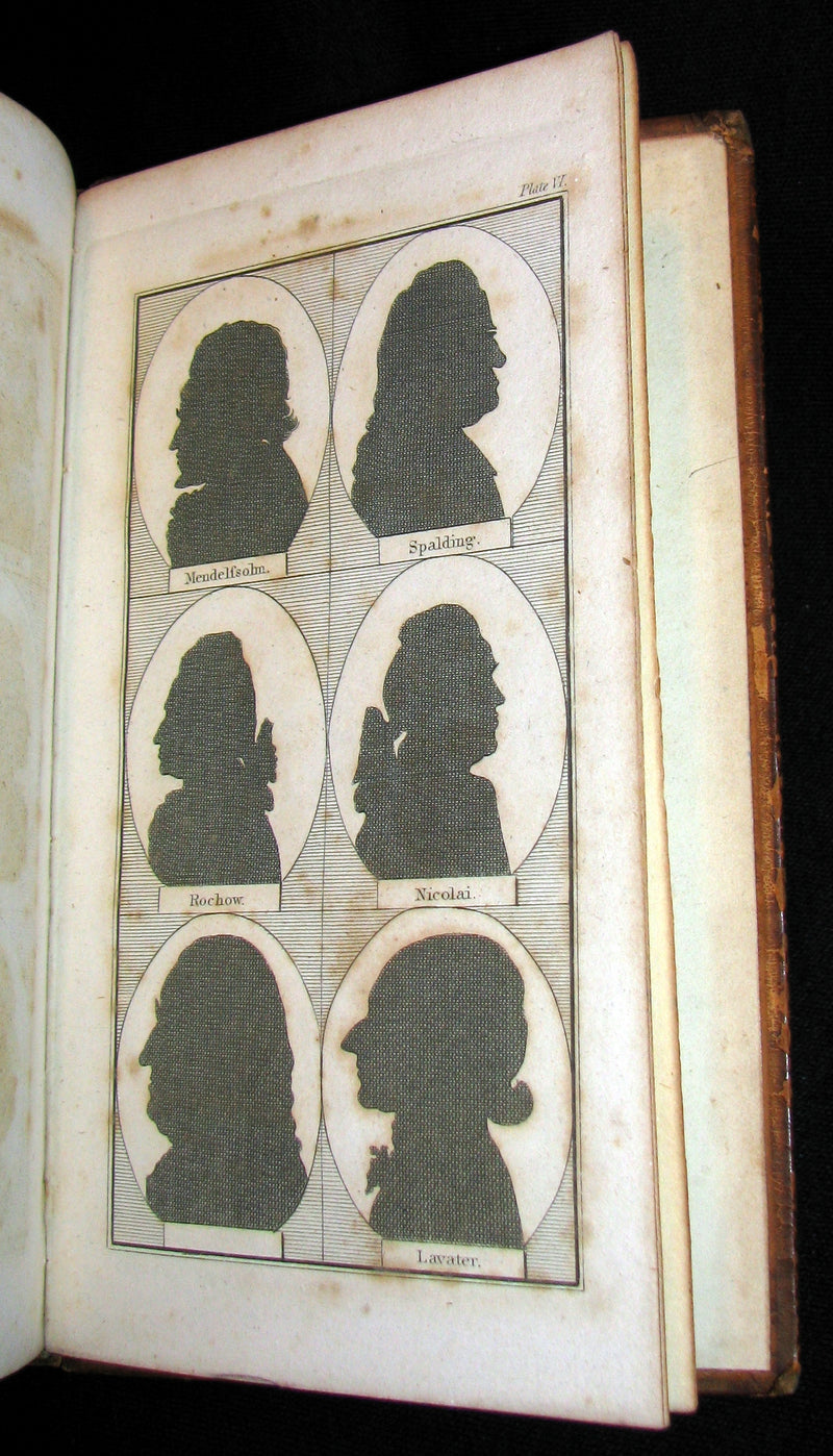 1827 Rare Book ~ Physiognomy, Or,The Mind by LAVATER