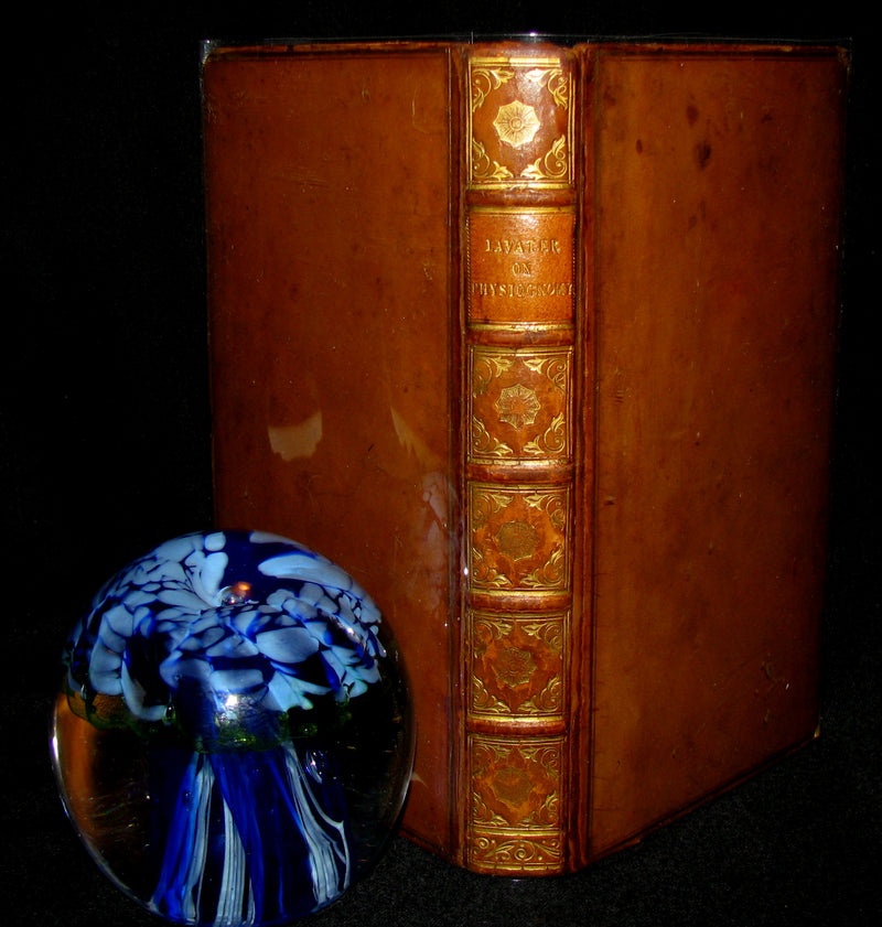 1827 Rare Book ~ Physiognomy, Or,The Mind by LAVATER