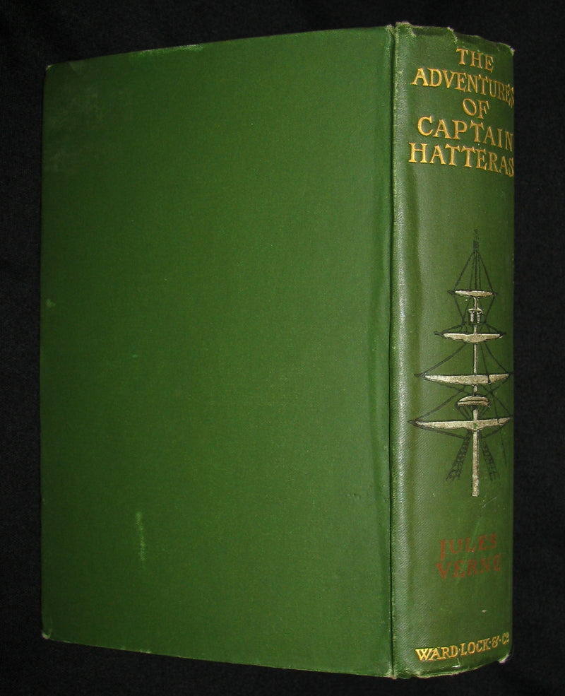 1910 Rare Book - JULES VERNE - The Adventures of Captain Hatteras, Containing 'The English at the North Pole' and 'The Ice Desert'