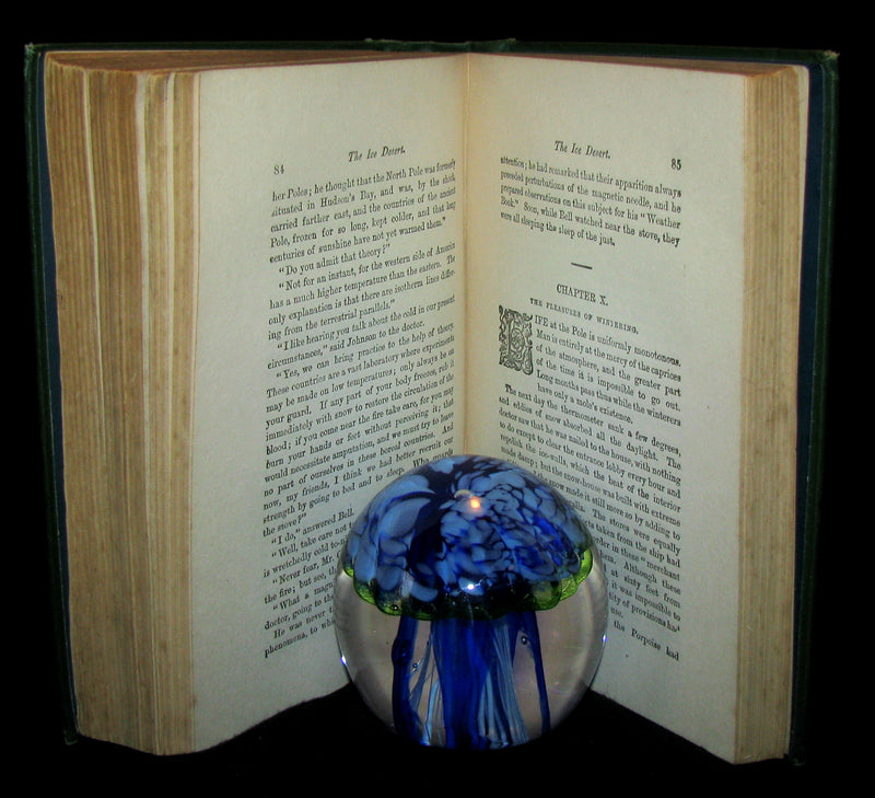 1910 Rare Book - JULES VERNE - The Adventures of Captain Hatteras, Containing 'The English at the North Pole' and 'The Ice Desert'