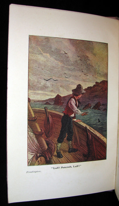 1912 Rare Illustrated Book - Abandoned being the second part of The Mysterious Island by Jules Verne