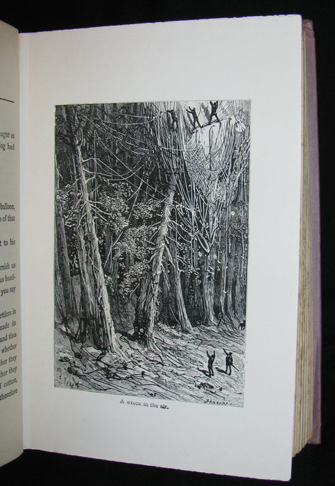 1912 Rare Illustrated Book - Abandoned being the second part of The Mysterious Island by Jules Verne