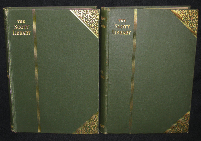 1886 - 1889 Rare Books - WALDEN and A Week on the Concord and Merrimac Rivers by Henry David Thoreau