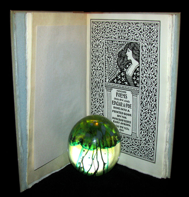1901 Rare Book -The Roycrofters Edition of the Poems by Edgar Allan POE
