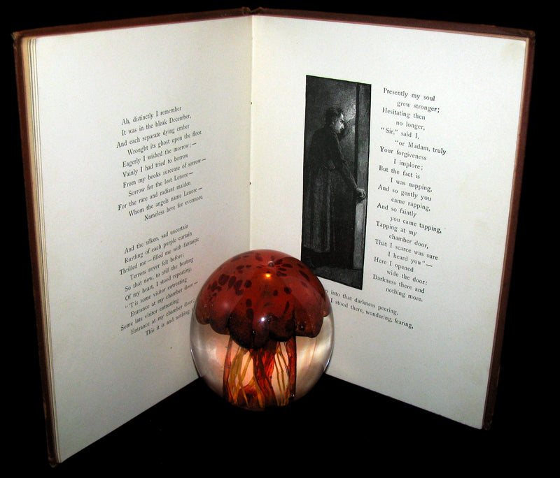 1886 Scarce Victorian Book - The RAVEN by Edgar Allan POE (Illustrated by W. L. Taylor)