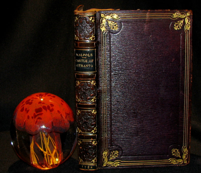 1782 Rare Gothic Book - The Castle of Otranto, a Gothic Story by Horace Walpole