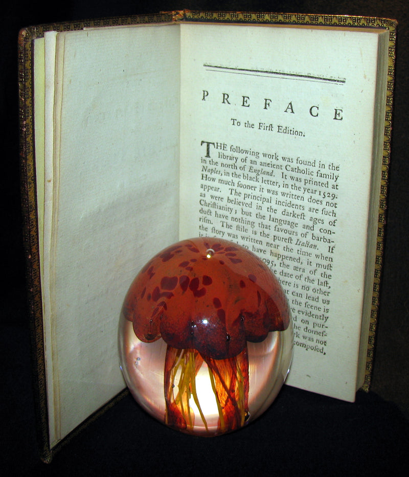 1782 Rare Gothic Book - The Castle of Otranto, a Gothic Story by Horace Walpole