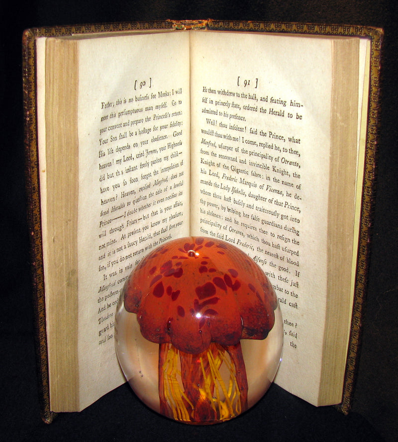 1782 Rare Gothic Book - The Castle of Otranto, a Gothic Story by Horace Walpole