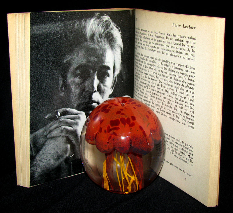 1965 Very Rare Quebec Poet Signed Book - FELIX LECLERC Poetes d'aujourd'hui