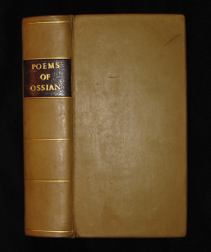 1812 Rare Book - The POEMS of OSSIAN by James Macpherson