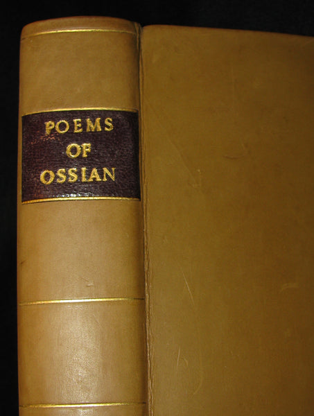 1812 Rare Book - The POEMS of OSSIAN by James Macpherson