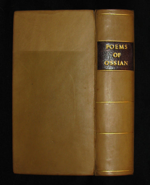 1812 Rare Book - The POEMS of OSSIAN by James Macpherson