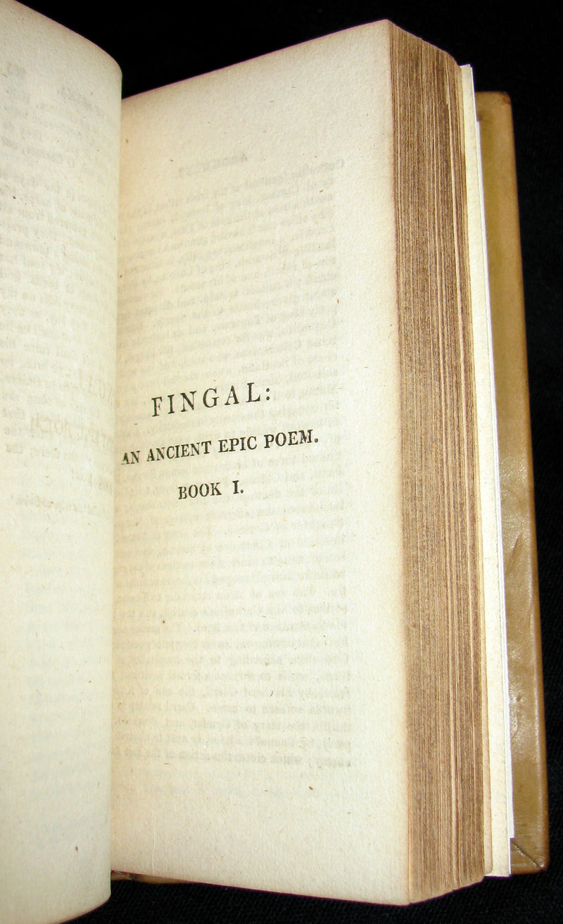 1812 Rare Book - The POEMS of OSSIAN by James Macpherson