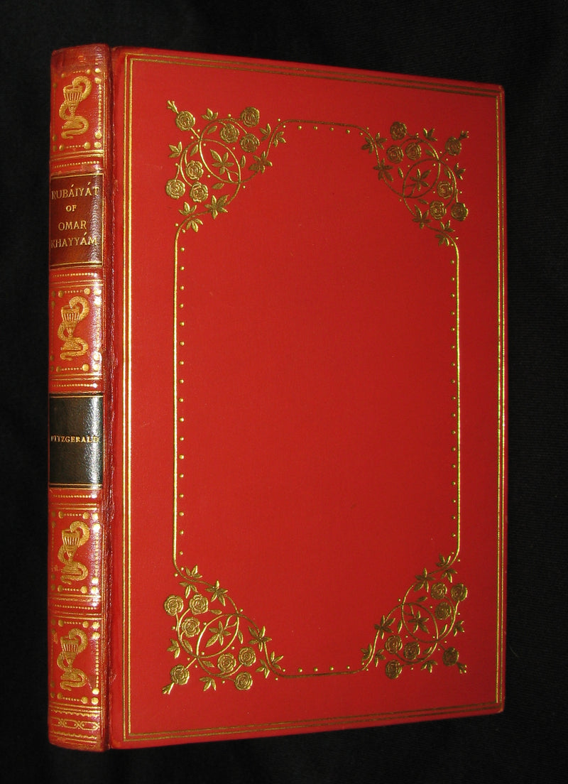 1936 Rare Book - Rubaiyat of Omar Khayyam Illustrated in a binding by Riviere