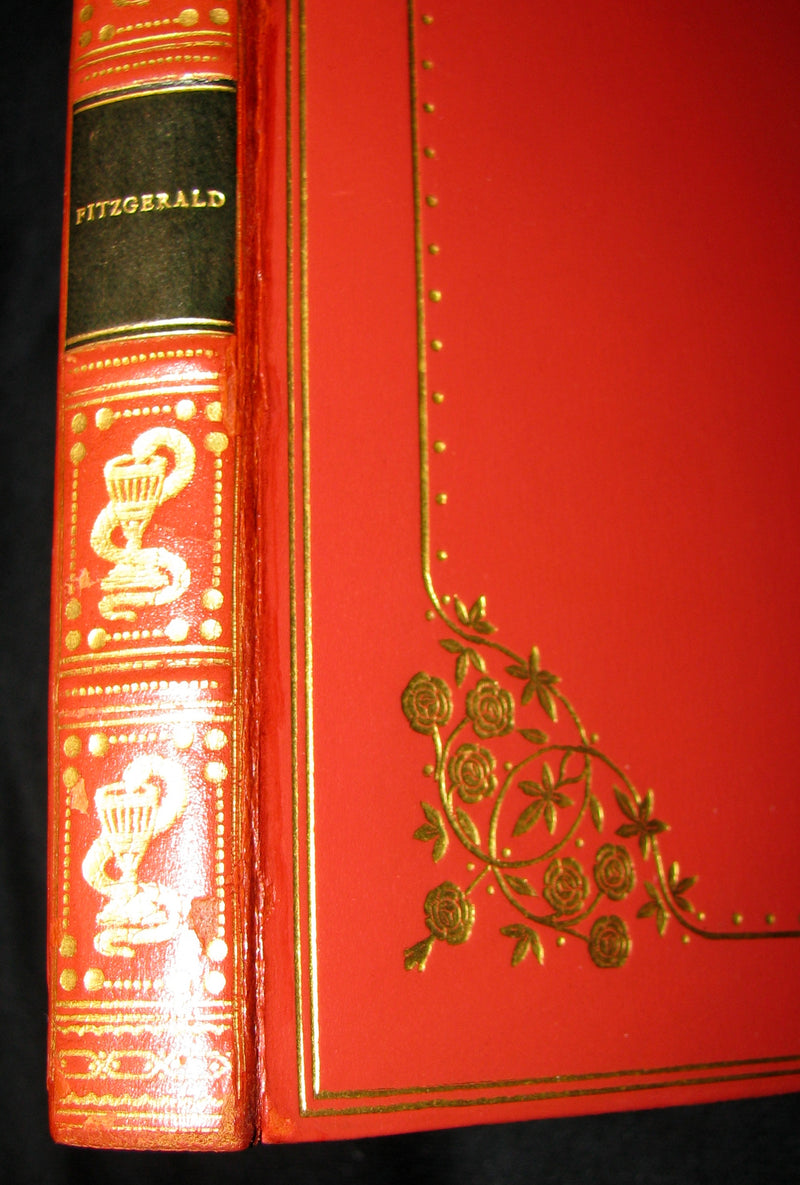 1936 Rare Book - Rubaiyat of Omar Khayyam Illustrated in a binding by Riviere