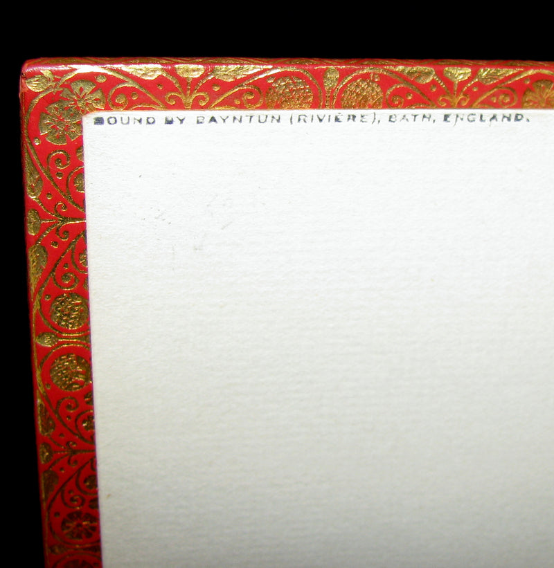 1936 Rare Book - Rubaiyat of Omar Khayyam Illustrated in a binding by Riviere