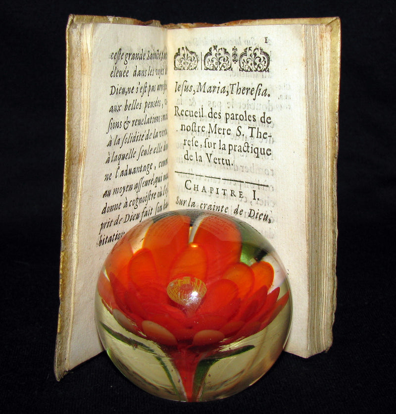 1650 Scarce French vellum Book - Saint Teresa of Ávila